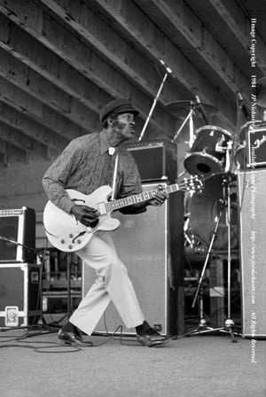 Image of Original 1984 Chuck Berry Limited Edition Fine Art Print Set