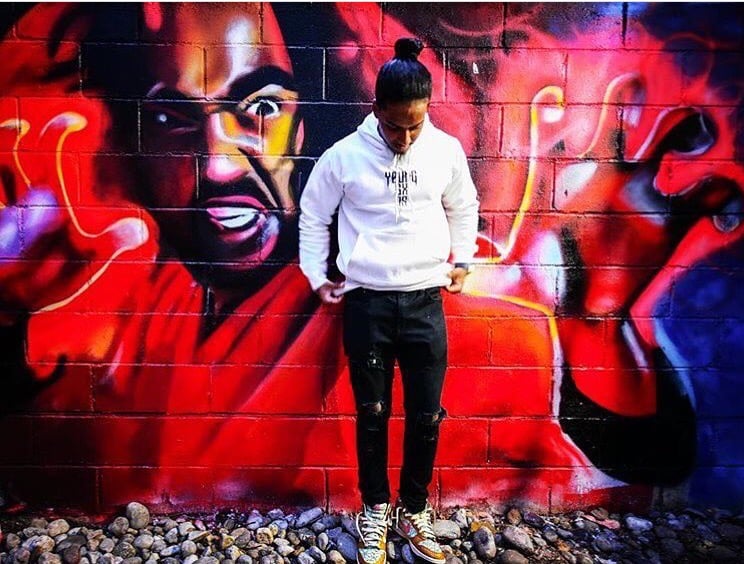 Image of Pure White Young Gxds "T Concept Hoodie"