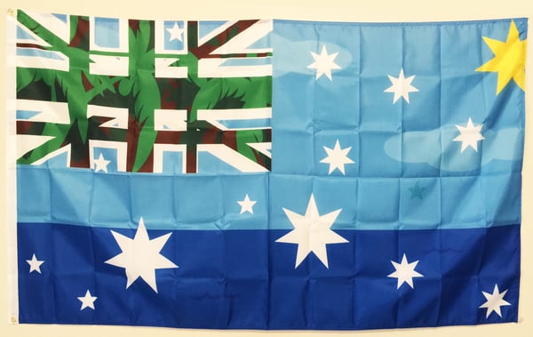 Image of TROPICAL TRIPLE FLAG
