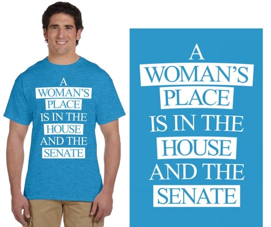 Image of A Woman's Place... (Unisex, Turquoise)