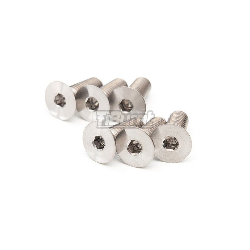 Titanium Steering Wheel Screws for NSX Horn Ring TiBurnt