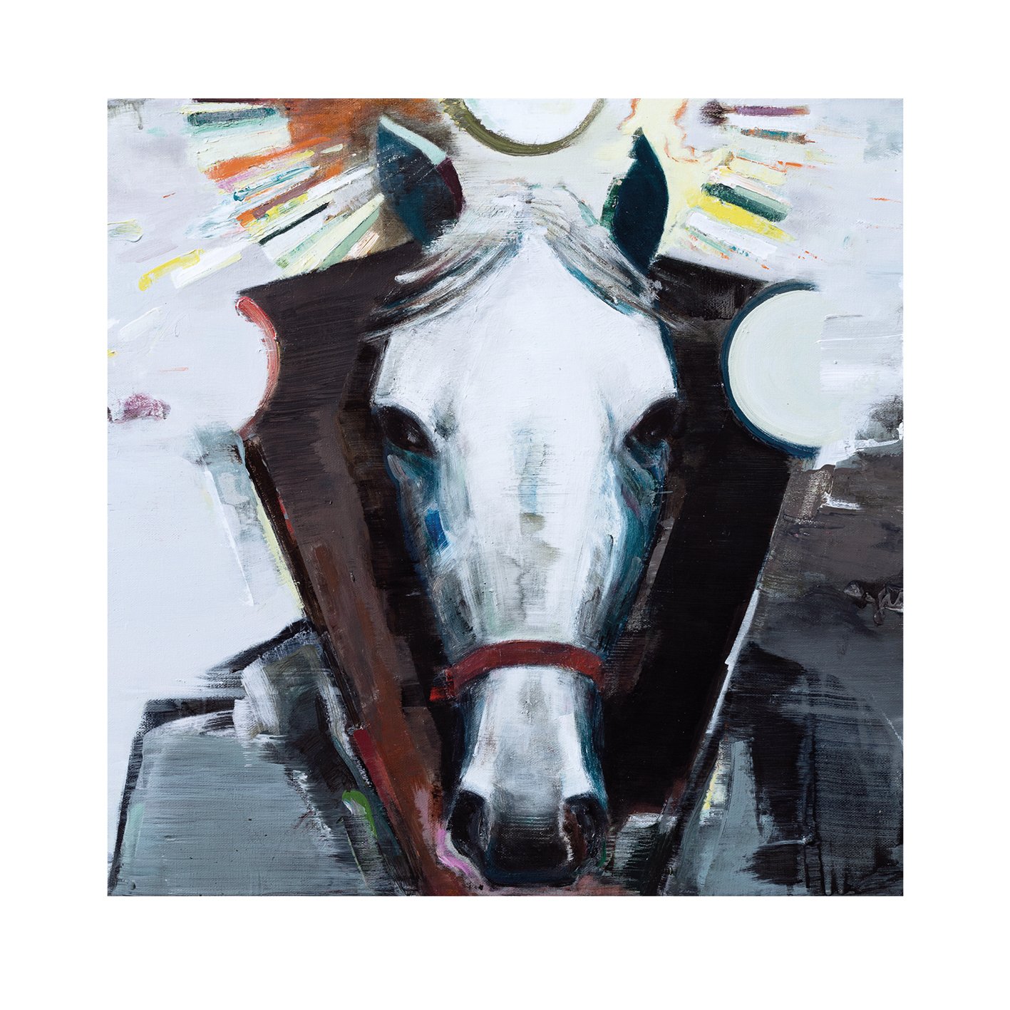 Image of Artprint / kunsttryk / "Trofæ" / 50x50 cm