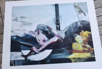 Image 3 of Artprint / kunsttryk / "The Supper" / 40x50 cm