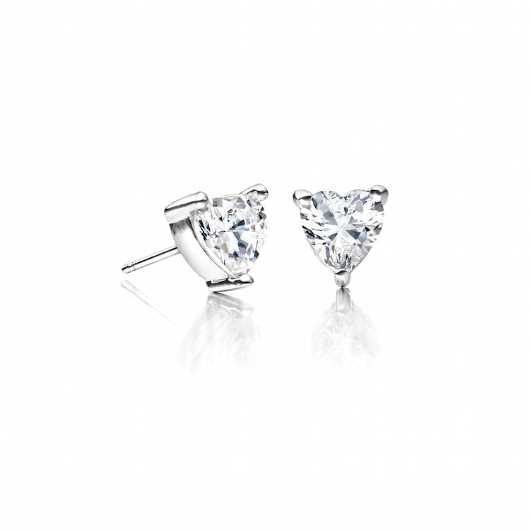 Image of Queen Jocelyn Mini Heart Earrings