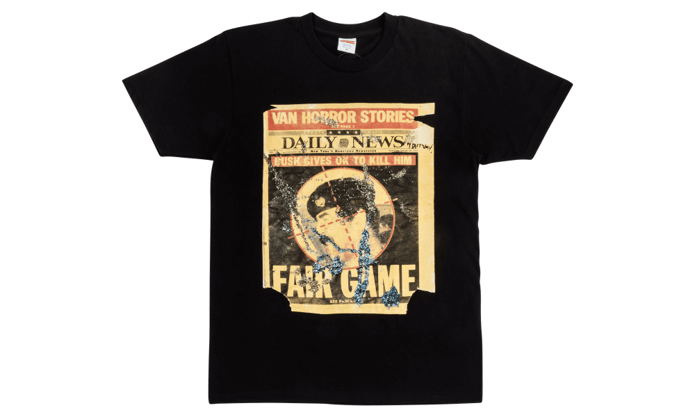 Image of Supreme: Dash Snow Tee - Black