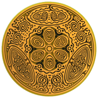 Image 1 of Solar Essence Disk – Powerforms – subtle-energy tools that you can really feel™
