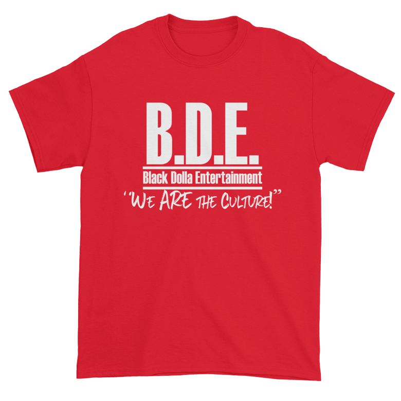 Image of RED - B.D.E. We Are The Culture T-Shirt