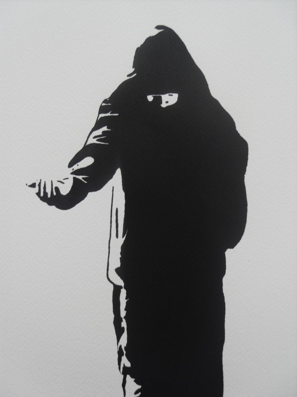 BLEK LE RAT - "BEGGAR" (LE MENDIANT) - LTD ED SCREENPRINT OF 100