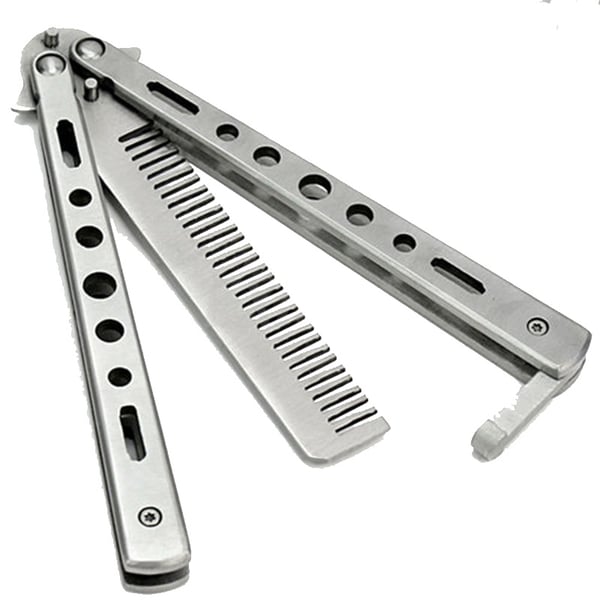 Image of Butterfly comb (Silver)