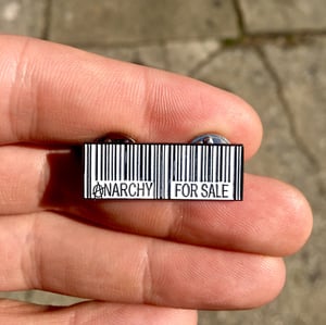 Image of Anarchy For Sale Enamel Pin