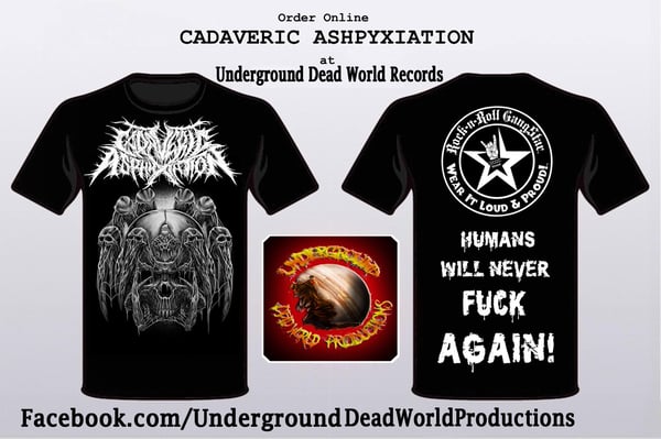 Image of Cadaveric Asphyxiation T-shirt