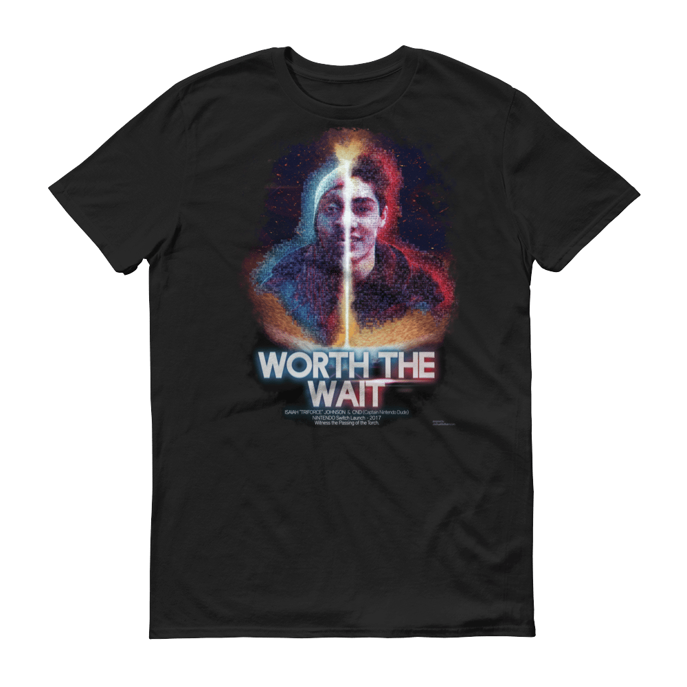Image of CND & Triforce - Worth The Wait T-Shirt - Men / Unisex