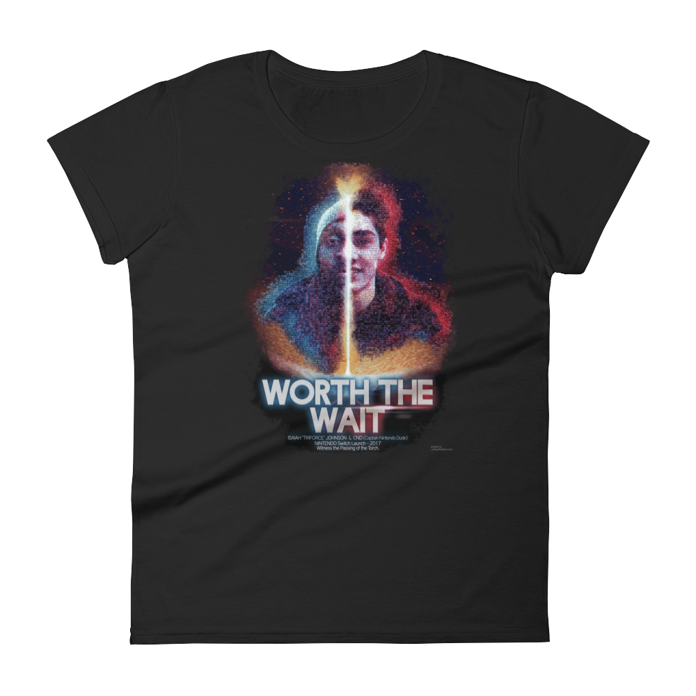 Image of CND & Triforce - Worth The Wait T-Shirt - Women