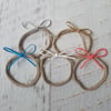 Alanna Thin Suede & Faux leather Bow Headbands ☆SALE☆ 75% off!