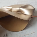 Miss Charlize Gold Bow Bag