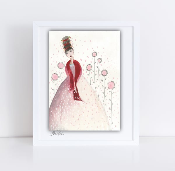 Image of Pink Lady Painting