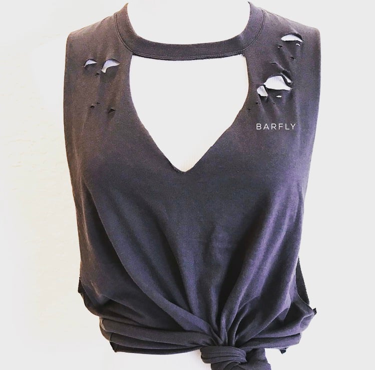 Image of Barfly Distressed Tank