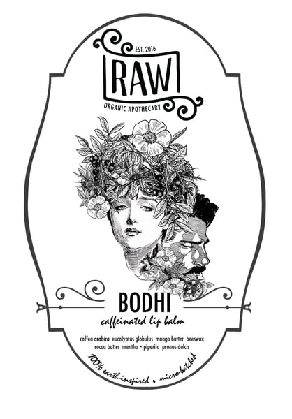 Image of bodhi caffinated lip balm