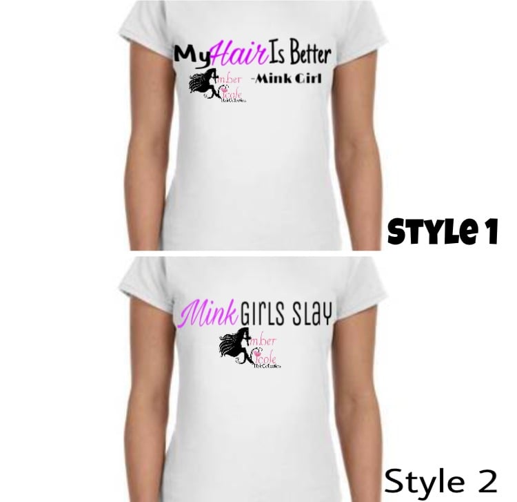 Image of Mink Girl T-Shirts