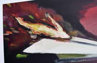 Image 2 of Artprint / kunsttryk / "Airplane II" / 40x50 cm