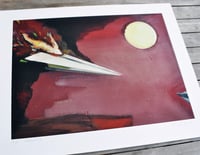 Image 4 of Artprint / kunsttryk / "Airplane II" / 40x50 cm