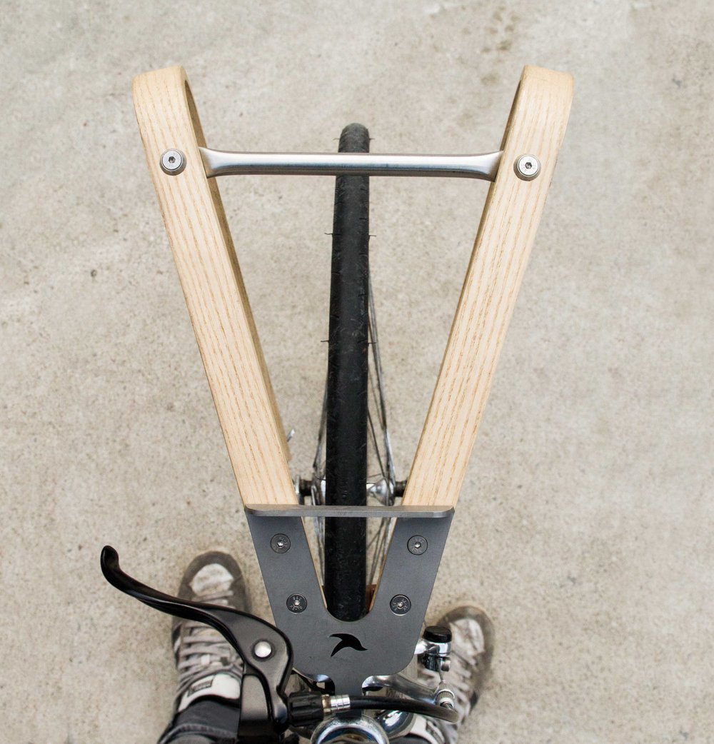 Image of Frontgepäckträger FLAT WHITE (PRE-ORDER)