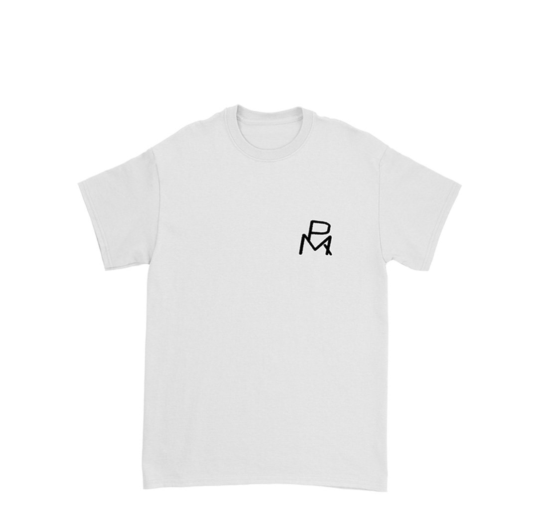 Image of MEN's WHITE CREW SIGNATURE T's