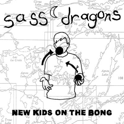 Image of Sass Dragons "New Kids on the Bong" CD