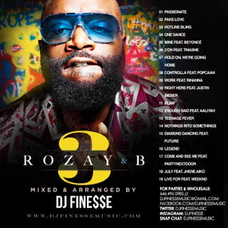 DJ FINESSE MIXTAPES — RICK ROSS R&B MIX (FEATURES & COLLABOS) VOL. 3