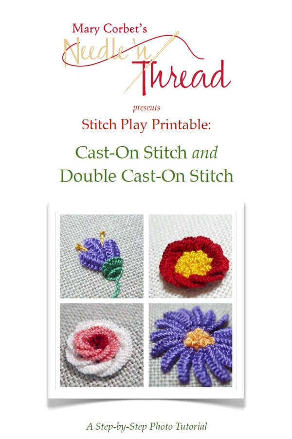 Image of Cast-On & Double Cast-On Stitch Printable