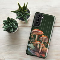 Image 16 of Beautiful Watercolor Red Fungus Mushroom Colorful Tough case for Samsung®