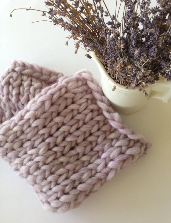 Image of Lavender mini blanket