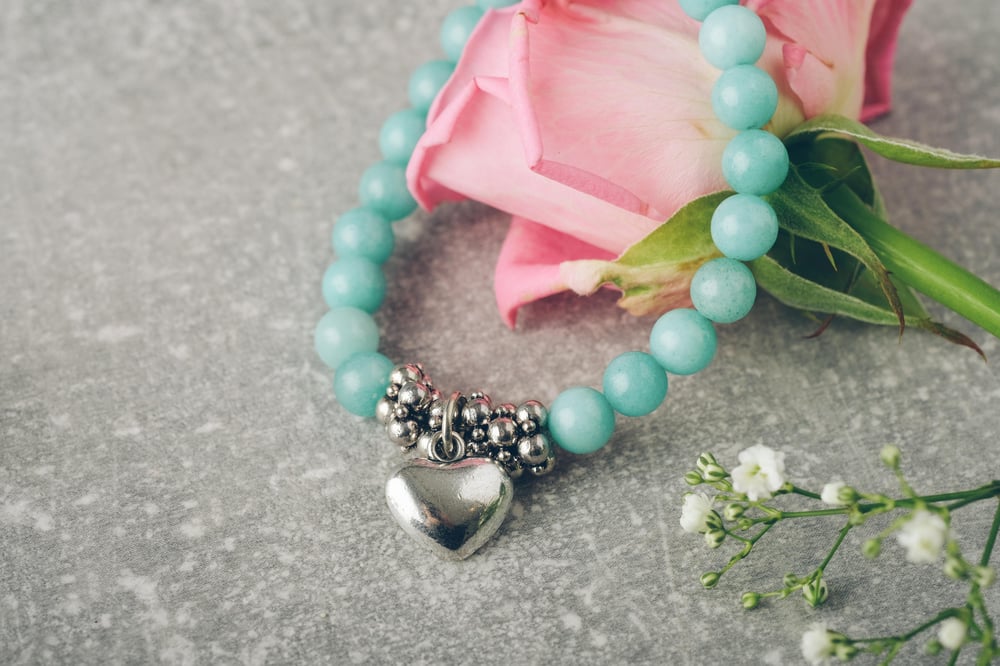 Image of True Blue Necklace and bracelet 