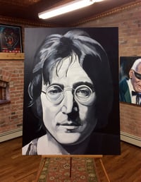 Image 1 of "Imagine" (John Lennon) • Original Brian Broadway Painting