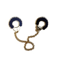 Image 2 of Fuzzy Handcuff Collar Pins