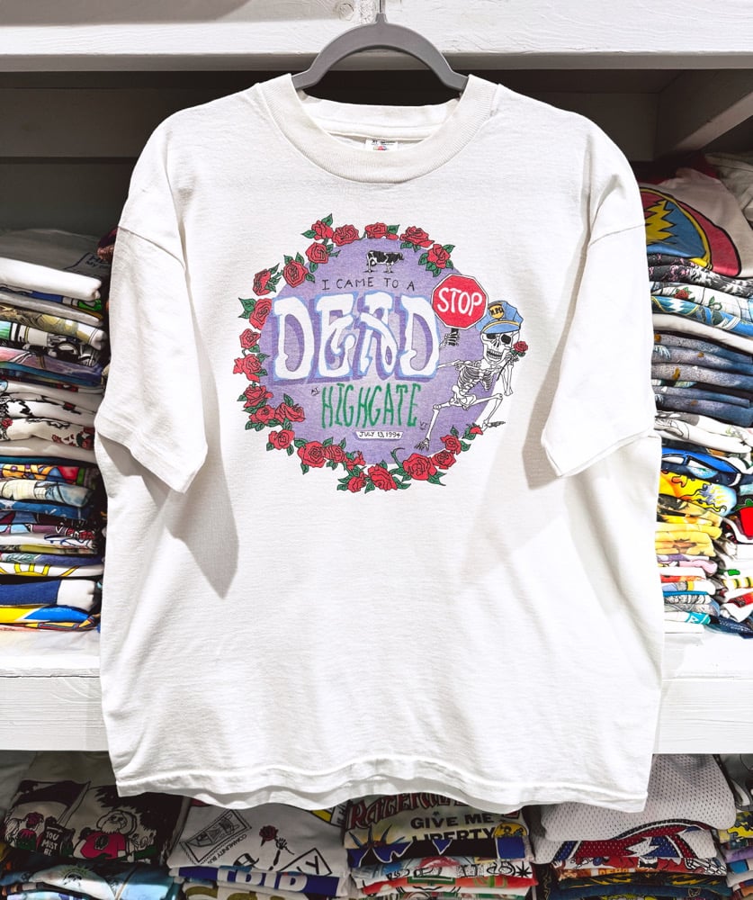 Grateful Dead Early 90s 'Good Planets' Lot T-Shirt - Fits XL