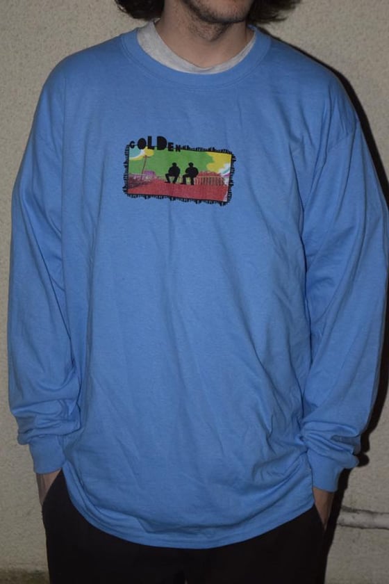 Image of AciD LonGSleEve TeE Blue