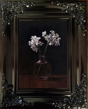 Image of Paperwhites - Framed Original Painting 