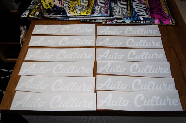 Image of Auto Culture Vinyl Decal