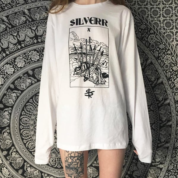 Image of The Ten of Swords Long-sleeve