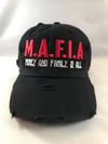 "M.A.F.I.A." Distressed Dad Hat