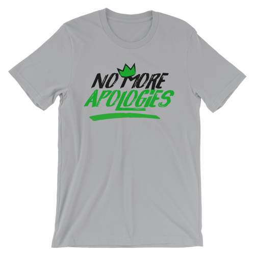 Image of No More Apologies "New Logo" Unisex (Crew Neck) Shirt