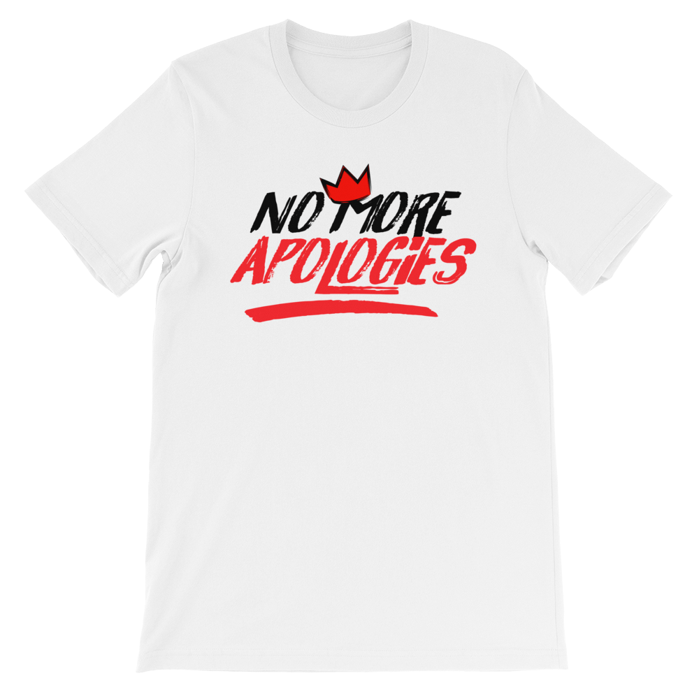Image of No More Apologies "New Logo" Unisex (Crew Neck) Shirt
