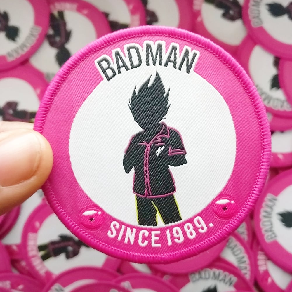 Image of 'BADMAN' Embroidered Patch