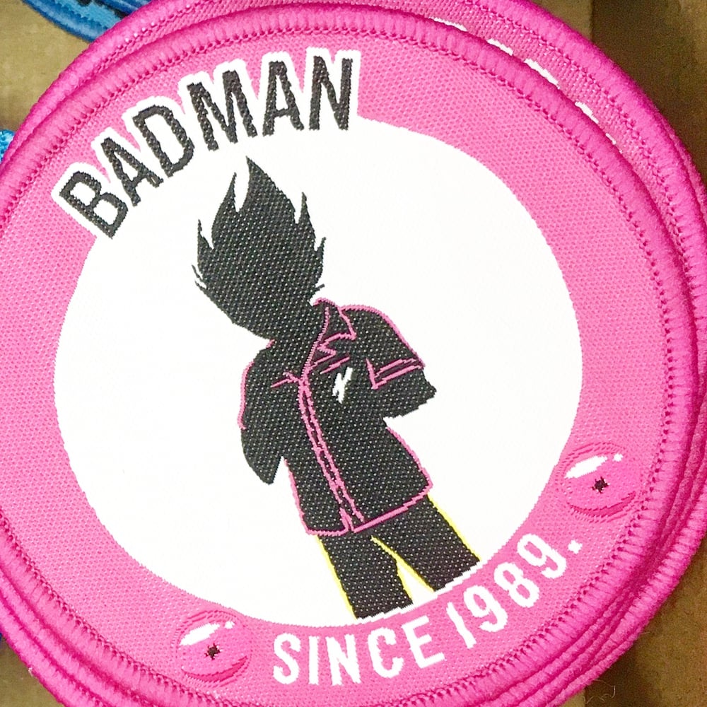 Image of 'BADMAN' Embroidered Patch