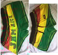 Rasta stripe Booty Shorts