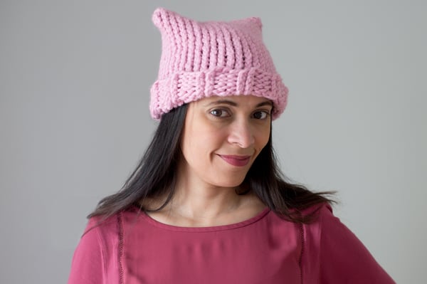 Image of The "Soft Pink" Cat Hat