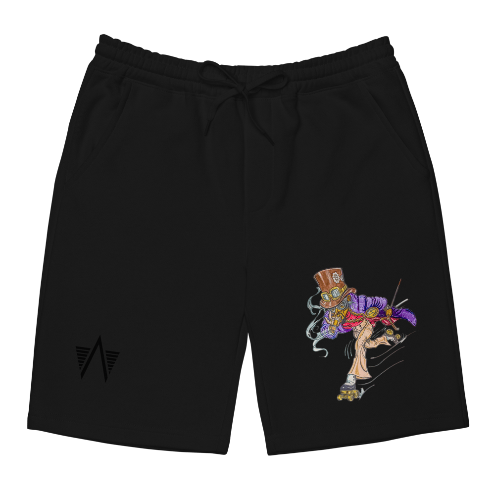 "TimeMaster" SLO Fleece Shorts [ART ILLUSTRATED BY GREGORY HAWKINS]