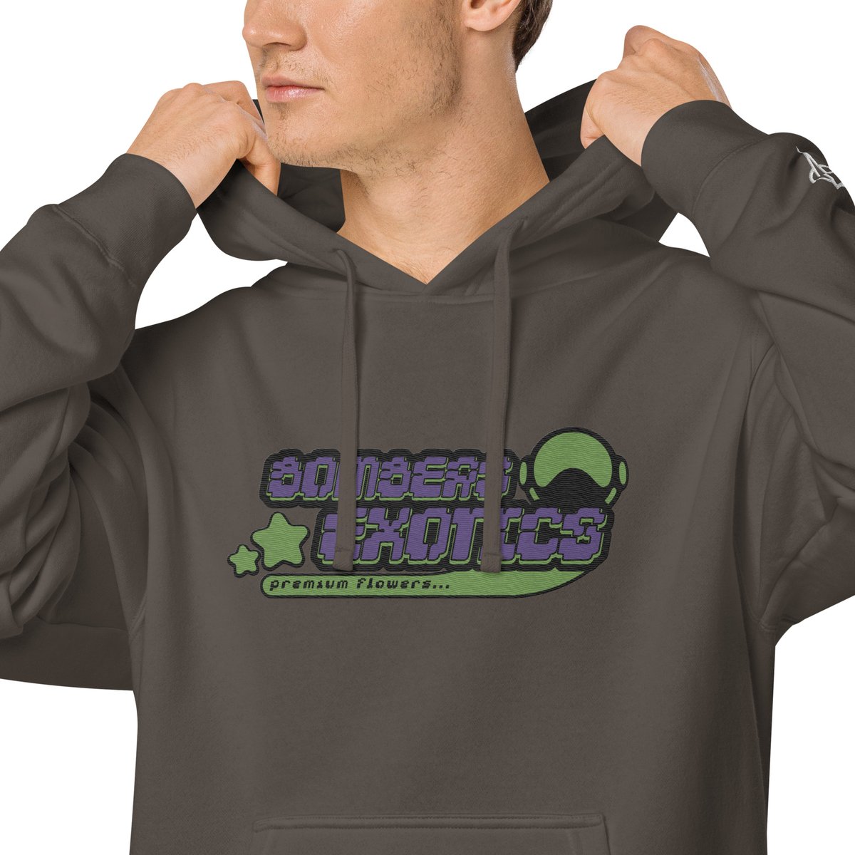 Image of Unisex Embroidery Hoodie