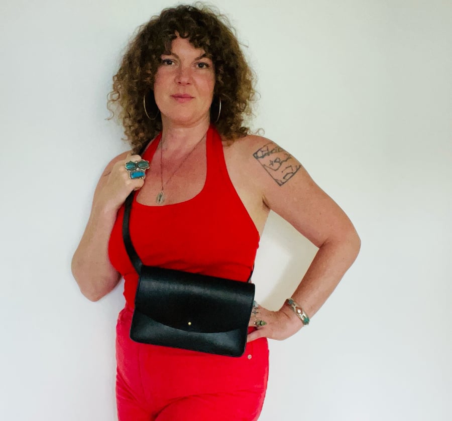 Image of Small Crossbody Bag (Black)